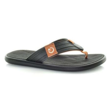 Cartago Malta IV Thong férfi papucs, fekete/fekete/barna, méret: 42