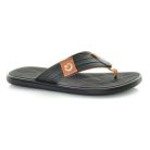 Cartago Malta IV Thong férfi papucs, fekete/fekete/barna, méret: 44