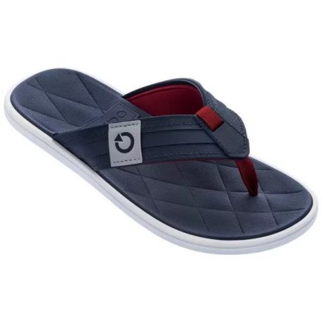 Cartago Malta IV Thong férfi papucs, fehér/kék/piros, méret: 39/40