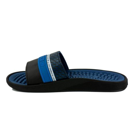 Rider Pump Slide férfi papucs, fekete/kék