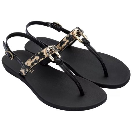 Grendha Uba Tresse Sandal női szandál, fekete, méret: 35/36