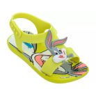 Ipanema Looney Tunes Bolondos Dallamok vidám Tapsi Hapsi nyuszis baby és gyermek szandál, sárga, méret: 22/23