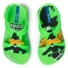Ipanema Looney Tunes Bolondos Dallamok Dodó kacsás baby és gyermek szandál, zöld, méret: 21