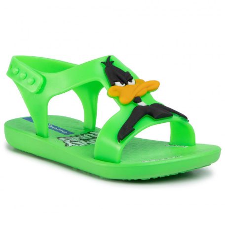 Ipanema Looney Tunes Bolondos Dallamok Dodó kacsás baby és gyermek szandál, zöld, méret: 25/26