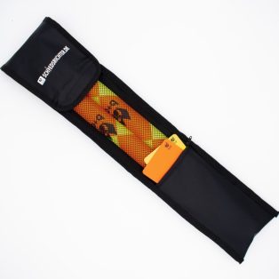   aprókockás fix nyelű zászlószett, nylon vászon védőtokkal