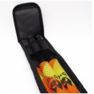 aprókockás fix nyelű zászlószett, nylon vászon védőtokkal