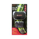 3 darabos játékvezetői sípszett, síptárolóval és különleges Fox40 dobóérmével