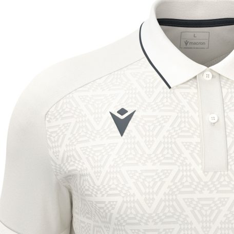 Macron Baldwin galléros póló, fehér, 2XL-es méret