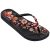 Ipanema Anat Lovely X virágmintás női papucs, fekete/piros, méret: 40