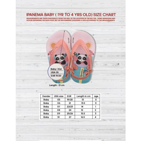 Ipanema Summer VIII baby és gyermek szandál, pink/narancssárga, méret: 21