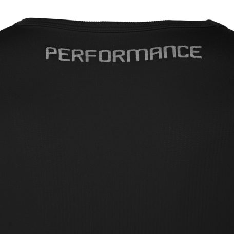 Macron Performance rövid ujjú alápóló, fekete