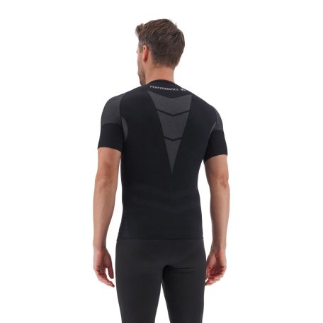 Macron Performance++ rövid ujjú alápóló, fekete, 2XL/3XL-es méret