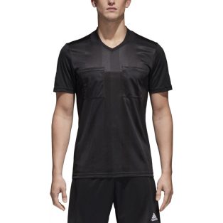 adidas Referee 18 SS rövidujjú játékvezetői mez, fekete