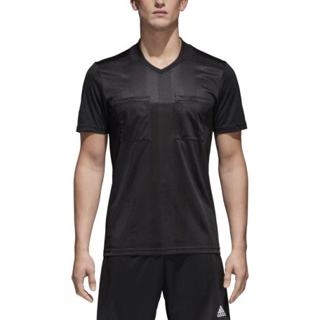 adidas Referee 18 SS rövidujjú játékvezetői mez, fekete
