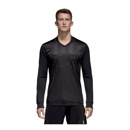 adidas Referee 18 LS hosszúujjú játékvezetői mez, fekete, L-es méret
