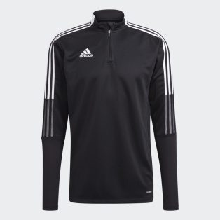 adidas Tiro 21 edzőmelegítő felső, fekete