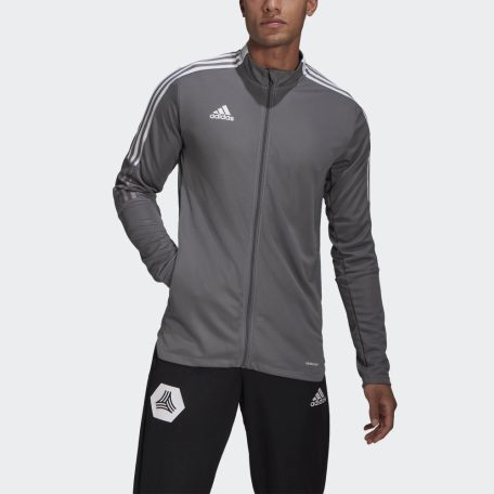 adidas Tiro 21 gálamelegítő felső, szürke, M méret