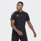 adidas Tiro 21 galléros póló, fekete