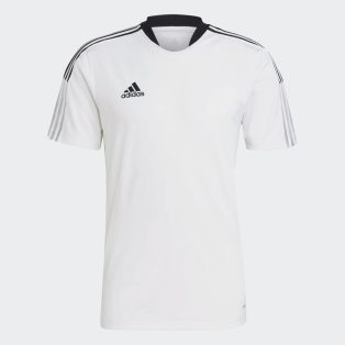 adidas Tiro 21 edzőpóló, fehér