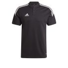 adidas Condivo 22 galléros póló, fekete, L-es méret