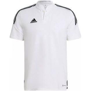 adidas Condivo 22 galléros póló, fehér