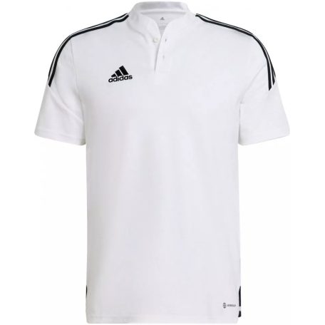 adidas Condivo 22 galléros póló, fehér, XL-es méret