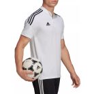 adidas Condivo 22 galléros póló, fehér
