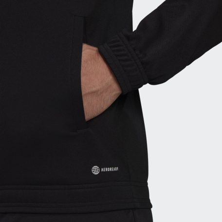 adidas Entrada 22 gálamelegítő felső, fekete, méret: L