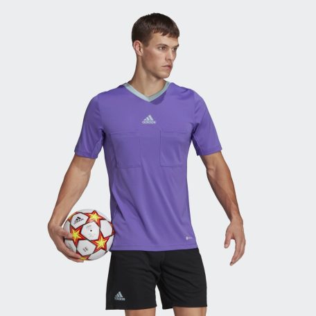 adidas REF 22 rövidujjú játékvezetői mez, lila