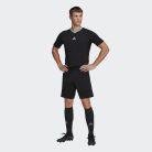 adidas REF 22 rövidujjú játékvezetői mez, fekete, méret: L