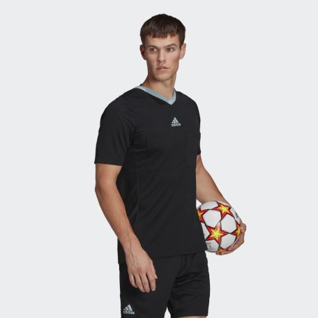 adidas REF 22 rövidujjú játékvezetői mez, fekete, méret: XL
