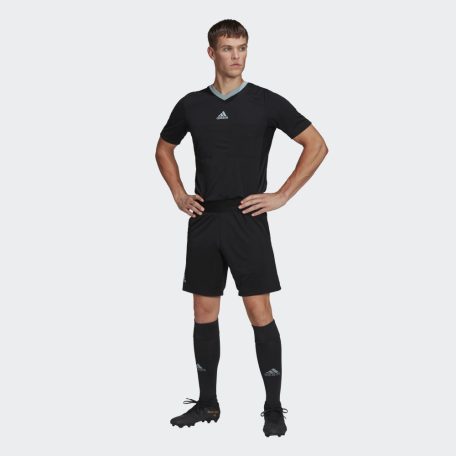 adidas REF 22 rövidujjú játékvezetői mez, fekete
