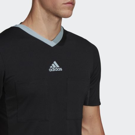 adidas REF 22 rövidujjú játékvezetői mez, fekete