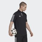 adidas Tiro 23 galléros póló, fekete, M méret