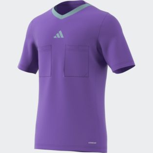   adidas REF 22 rövidujjú játékvezetői mez új logóval, lila