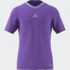   adidas REF 22 rövidujjú játékvezetői mez új logóval, lila