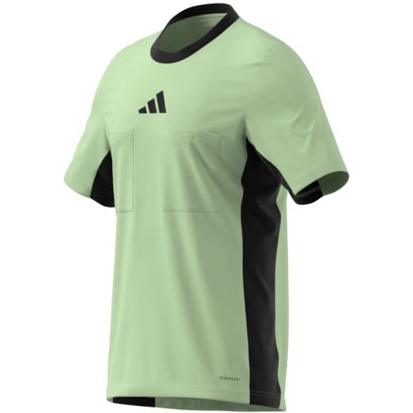 adidas REF 24 rövidujjú játékvezetői mez, világoszöld, M-es méret