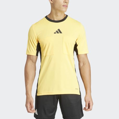 adidas REF 24 rövidujjú játékvezetői mez, sárga, XL-es méret