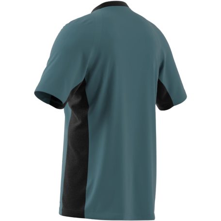 adidas REF 24 rövidujjú játékvezetői mez, kékeszöld, M-es méret