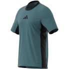 adidas REF 24 rövidujjú játékvezetői mez, kékeszöld
