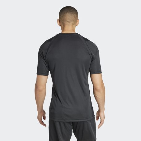 adidas REF 24 rövidujjú játékvezetői mez, fekete, S-es méret
