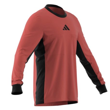 adidas REF 24 hosszúujjú játékvezetői mez, piros, L-es méret