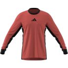 adidas REF 24 hosszúujjú játékvezetői mez, piros, M-es méret