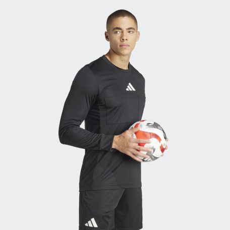 adidas REF 24 hosszúujjú játékvezetői mez, fekete, L-es méret