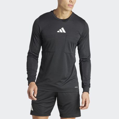 adidas REF 24 hosszúujjú játékvezetői mez, fekete, L-es méret