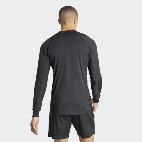 adidas REF 24 hosszúujjú játékvezetői mez, fekete, S-es méret